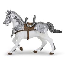 Figurine Cheval en armure PA-39799 Papo 1