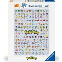 Puzzle Pokédex Pokémon 500 pièces RAV12000511 Ravensburger 1
