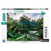 Puzzle Au cœur de Bali 2000 pcs N12001518 Nathan 1