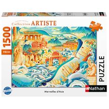 Puzzle Merveilles d'Asie 1500 pcs N12001618 Nathan 1