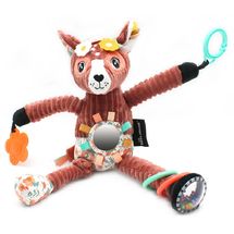 Peluche d'activités nomade Mélimélos la biche DE42131 Les Déglingos 1