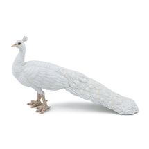 Figurine paon blanc PA-51192 Papo 1