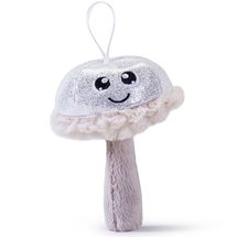 Déco champignon à suspendre argenté TRU51369 Trudi 1