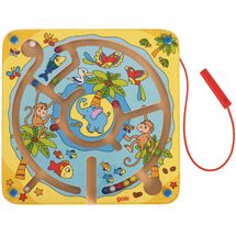 Labyrinthe magnétique - L’ile aux animaux GK53818 Goki 1
