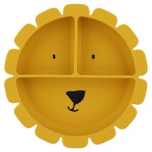 Assiette à compartiments en silicone Mr Lion TX-96-429 Trixie 1