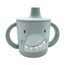 Tasse d'apprentissage en silicone Mr Shark TX-96-460 Trixie 1