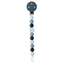 Attache tétine silicone bleu marine NA877336 Nattou 1