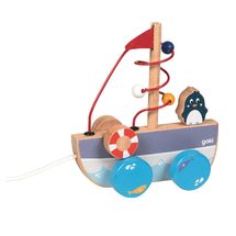 Bateau à tirer avec circuit de motricité GK54849 Goki 1
