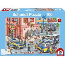 Puzzle Opération de police 100 pcs S-56450 Schmidt Spiele 1