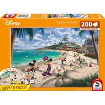 Puzzle Mickey et Minnie en Floride 200 pcs S-56559 Schmidt Spiele 1