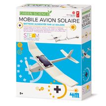 Kit de fabrication Avion solaire 4M-5663376 4M 1