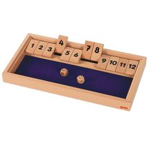 Shut the box - Jeu de dés GK56651 Goki 1