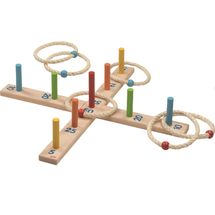 Jeu de lancer d'anneaux coloré GK56801 Goki 1