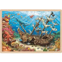 Puzzle Le galion englouti GK57319 Goki 1