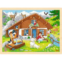 Puzzle Sur l'alpage GK57381 Goki 1
