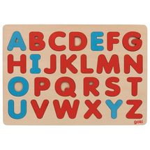 Puzzle alphabet, méthode Montessori GK57453 Goki 1
