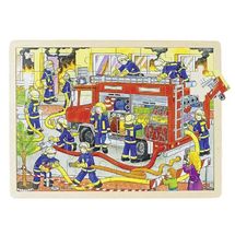 Puzzle Brigade de pompiers GK57527 Goki 1