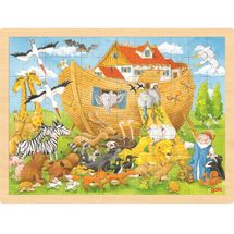 Puzzle Entrée dans l'arche de Noé GK57535 Goki 1