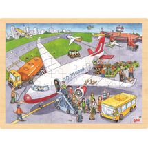 Puzzle A l'aéroport GK57544 Goki 1