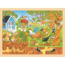 Puzzle Notre jardin GK57743 Goki 1
