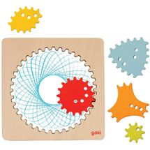 Spirographe en bois GK58440 Goki 1