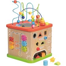 Cube d'activités et de motricité XXL GK59964 Goki 1