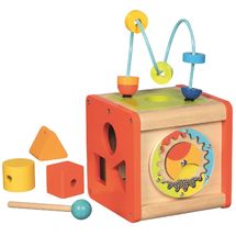 Cube de motricité et d'activités musicales GK59966 Goki 1
