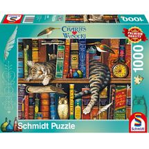 Puzzle Frédéric le chat lettré 1000 pcs S-59991 Schmidt Spiele 1