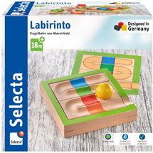 Parcours à boule en bois massif Labirinto SE62103 Selecta 1