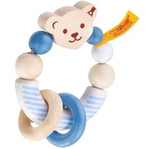 Hochet Ours Steiff bleu SE64301 Selecta 1