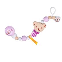 Attache-tétine Ours Steiff rose SE64302 Selecta 1