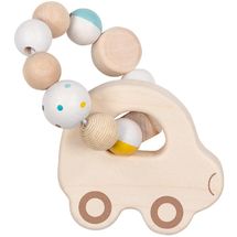 Hochet en bois flexible Voiture GK65339 Goki 1