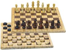 Jeu de Dames et d'Echecs JJ66430 Jeujura 1