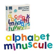 Magnets alphabet minuscule 80 pcs V6706 Vilac 1