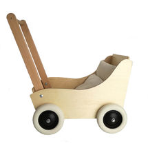 Landau en hêtre avec tissu naturel EG700208 Egmont Toys 1