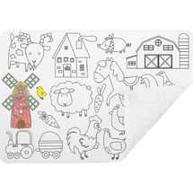 Set de table à colorier - Ferme UL7118 Ulysse 1