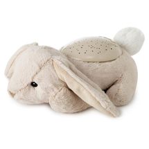 Peluche veilleuse projecteur d'étoiles Lapin CloudB-7473-BB Cloud b 1