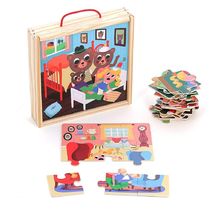 4 puzzles Boucle d'Or V7630 Vilac 1