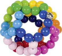 Hochet grande balle arc-en-ciel HE764420 Heimess 1