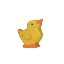 Figurine Poussin, tête haute HZ-80020 Holztiger 1