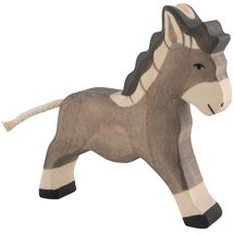 Figurine Ane au galop HZ-80047 Holztiger 1