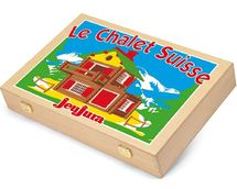 Coffret Mon Chalet en bois 175 pièces JJ8008 Jeujura 1