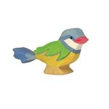 Figurine Mésange bleue HZ-80119 Holztiger 1
