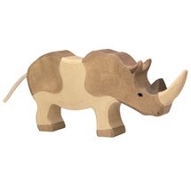 Figurine Rhinocéros HZ-80158 Holztiger 1