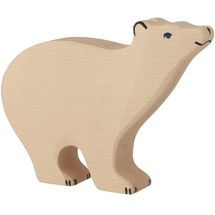 Figurine Ours polaire HZ-80206 Holztiger 1
