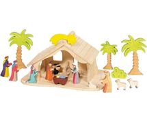 Crèche - Maison pour figurine HZ-80348 Holztiger 1