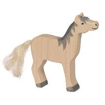 Figurine Cheval debout HZ-80360 Holztiger 1