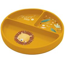 Assiette en silicone Chompy le lion SJ-SI0665 Sassi Junior 1