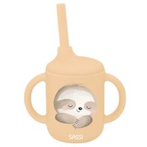 Gobelet en silicone Gnawy le paresseux SJ-SI0764 Sassi Junior 1