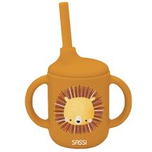 Gobelet en silicone Chompy le lion SJ-SI0788 Sassi Junior 1